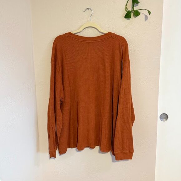 KingSize Orange Long-Sleeve Pullover - Picture 2 of 4